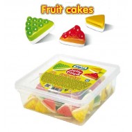Vidal Fruit Cakes Gluten Free Jelly Sweets TUB 60